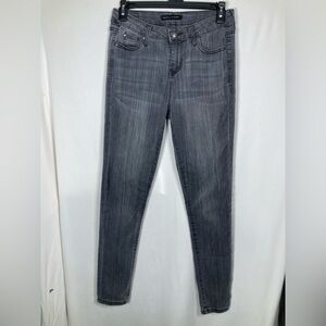 Truth + Theory Charcoal Skinny Fit Denim Jeans Sz 4